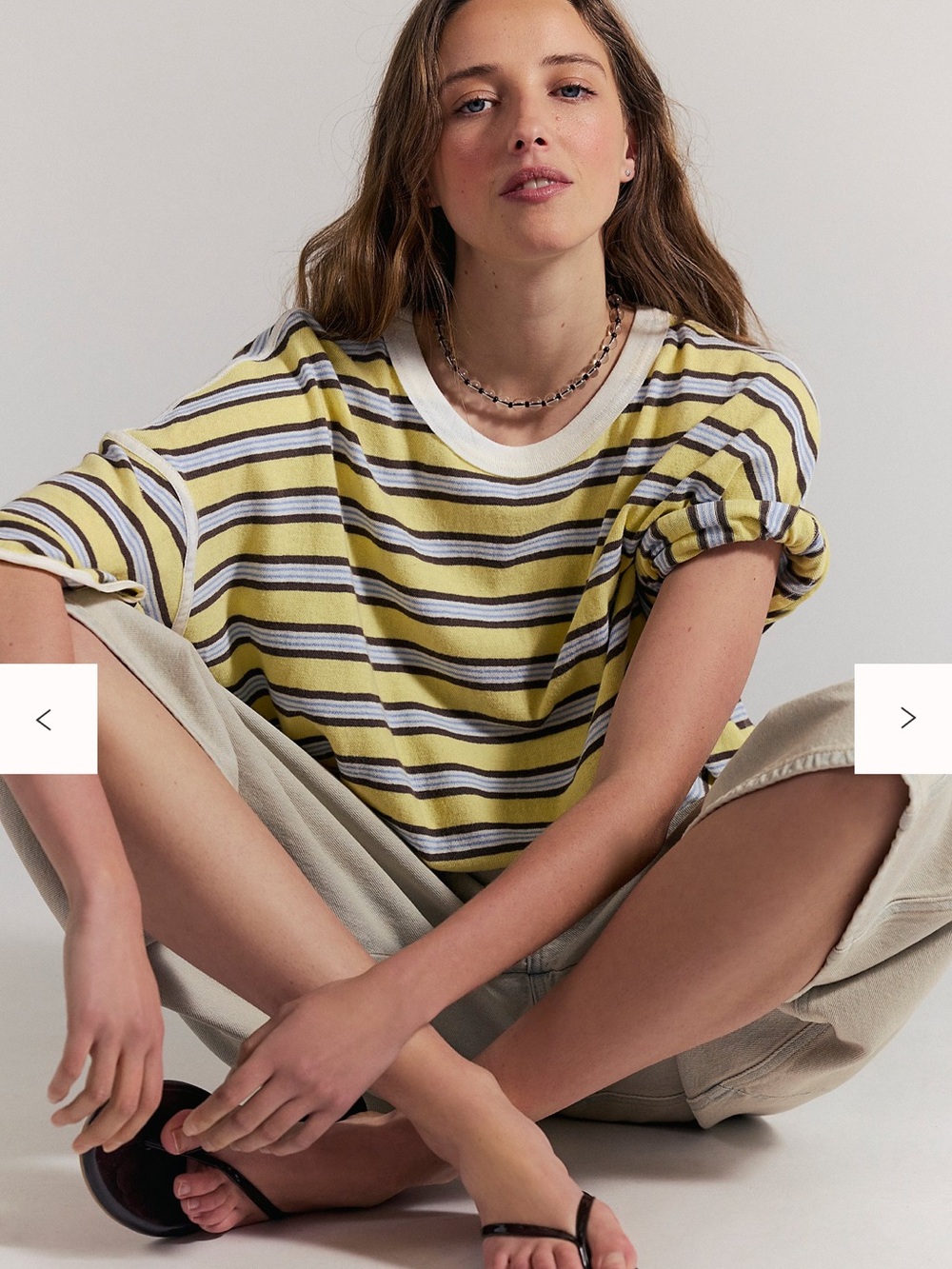 Free People Clean Rugby Tee - Picture 2 of 7
